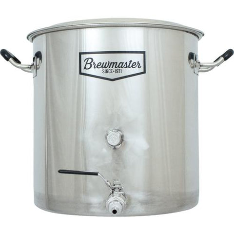 8.5 Gallon Brewmaster Stainless Steel Brew Kettle - The Brewmeister