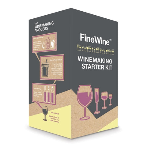 FineWine Deluxe Kit w/ Glass Carboy - The Brewmeister