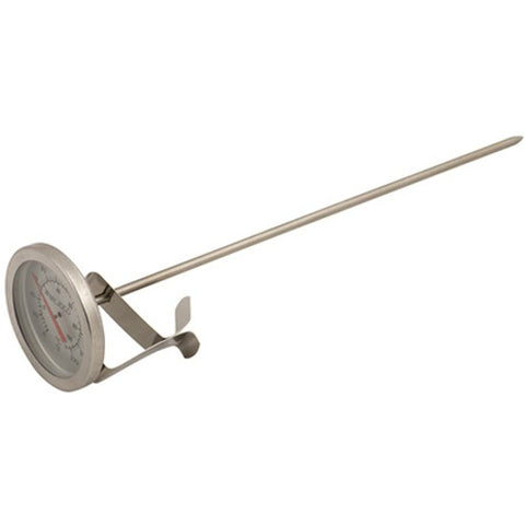 Clip-On Thermometer Stainless - The Brewmeister