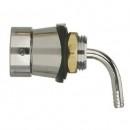 Elbow Beer Shank Assembly, Chrome - The Brewmeister