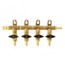 Gas Manifold - 4 Way - The Brewmeister
